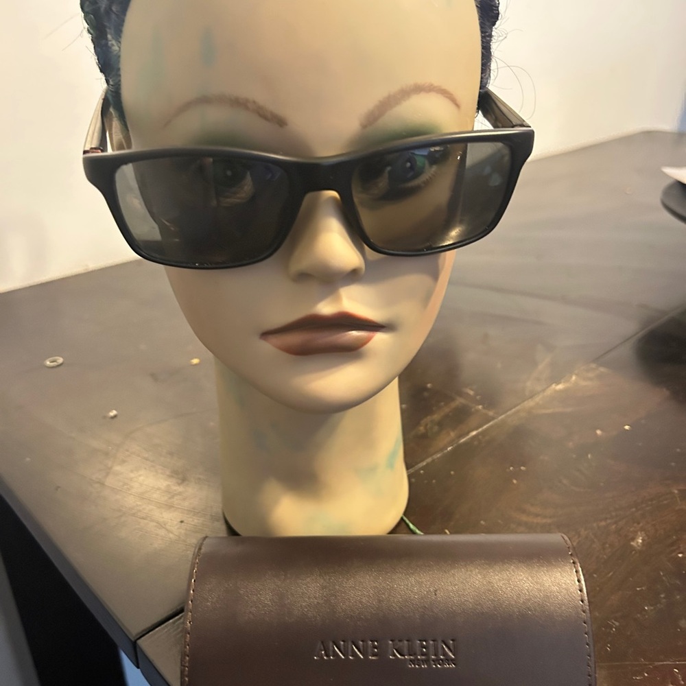 Carrera Black Rectangular Sunglasses With Dark Gr… - image 1